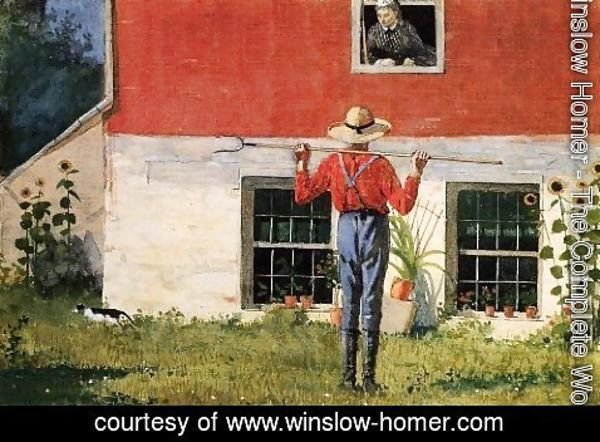 Winslow Homer - Rustic Courtship