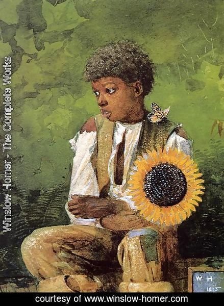 Winslow Homer - A Flower for the Teacher