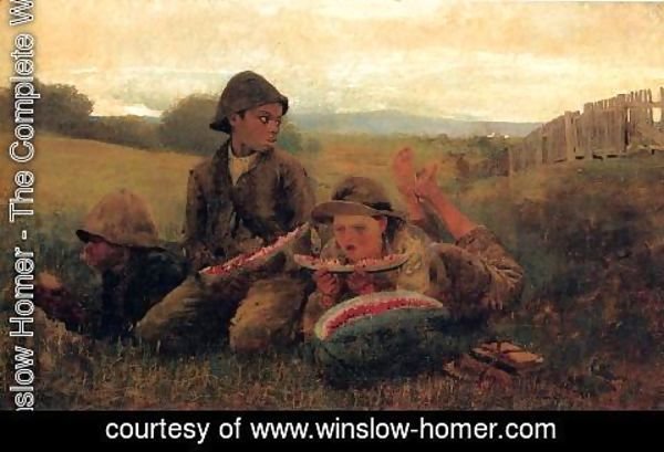 Winslow Homer - The Watermelon Boys