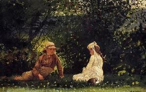 Winslow Homer - Scene at Houghton Farm