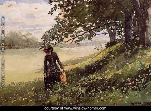 Young Woman with a Parasol