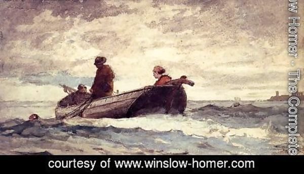Winslow Homer - Tynemouth Priory, England