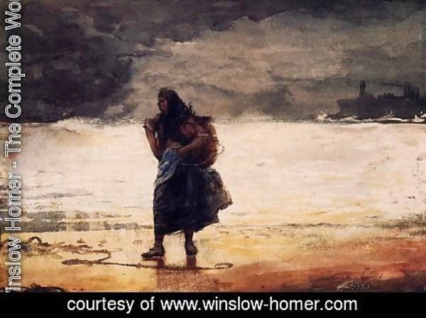 Winslow Homer - Fisherwoman