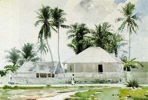 Winslow Homer - Cabins, Nassau