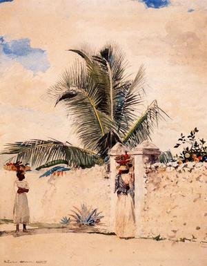 Winslow Homer - The Garden Gate