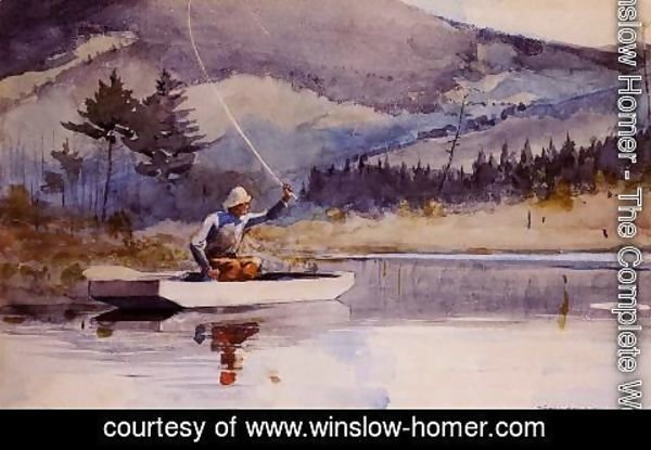 Winslow Homer - Quiet Pool on a Sunny Day