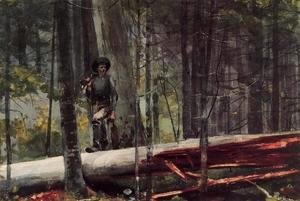 Winslow Homer - Hunter in the Adirondacks