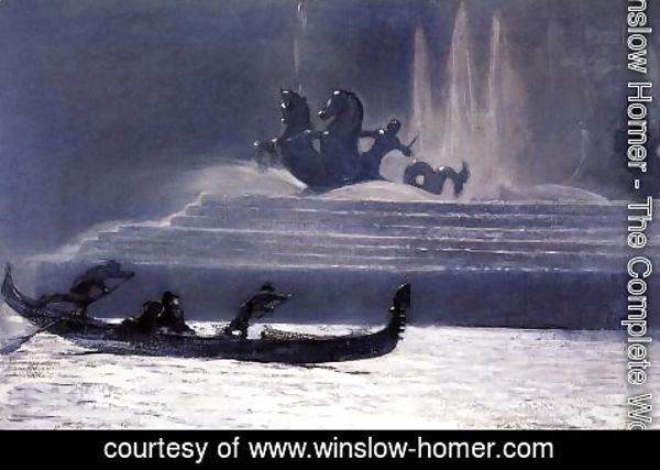 Winslow Homer - The Fountains at Night, World's Columbian Exposition
