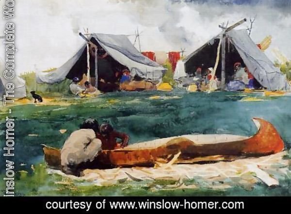 Winslow Homer - Montagnais Indians