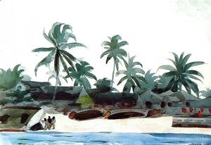 Winslow Homer - Negro Cabins and Palms