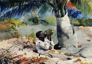 Winslow Homer - Under the Coco Palm