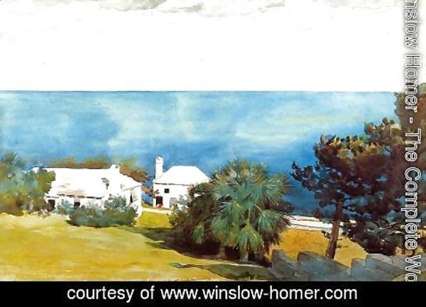 Winslow Homer - Shore at Bermuda