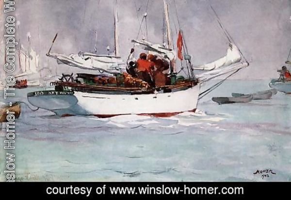 Winslow Homer - Sponge Boats, Key West