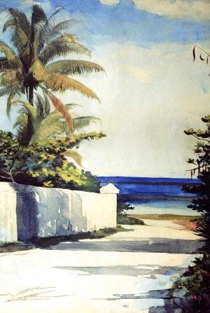 Winslow Homer - Road in Nassau
