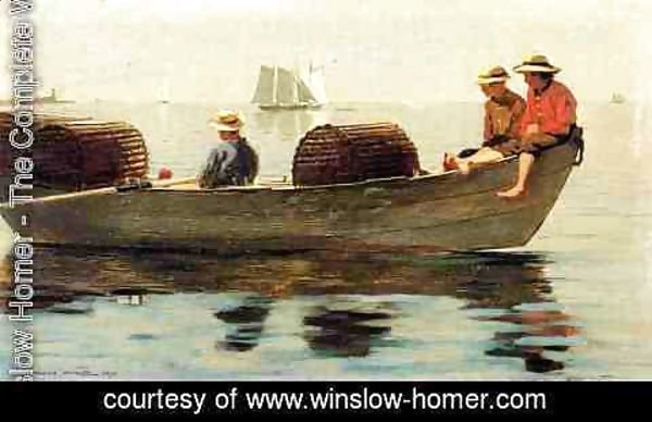 Winslow Homer - Three Boys in a Dory