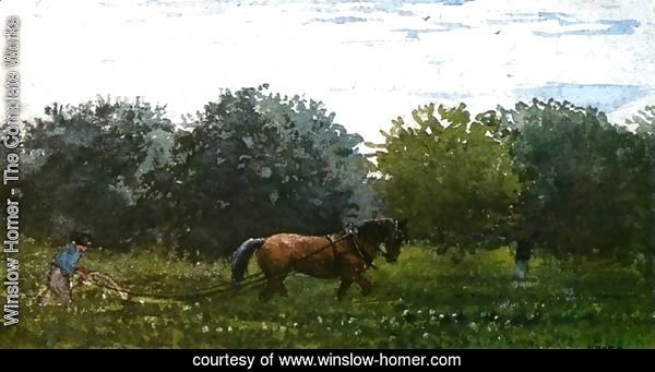 Horse and Plowman, Houghton Farm