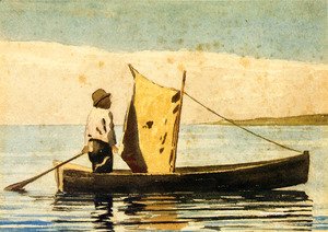 Winslow Homer - Boy In a Small Boat