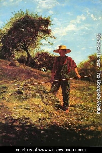 Winslow Homer - Haymaking