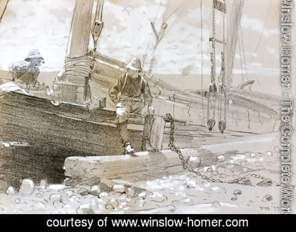 Winslow Homer - A Fish Story