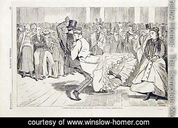 Winslow Homer - Dancing at the Casino