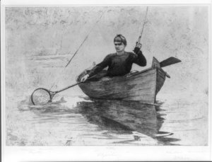 Winslow Homer - Flyfishing
