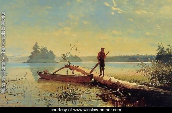 An Adirondack Lake 1870