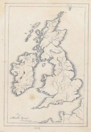 Winslow Homer - Map Of Great Britian
