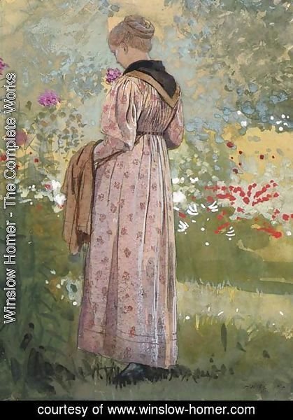 Winslow Homer - In The Garden