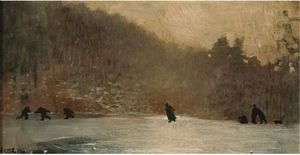 Winslow Homer - Skating Scene