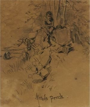 Winslow Homer - Mead's Perch