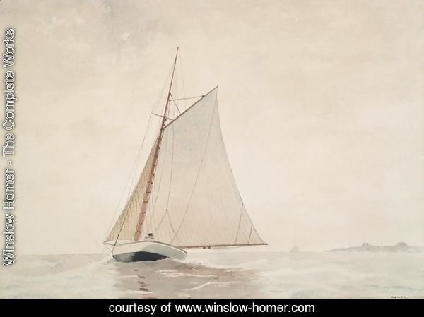 Sailing off Gloucester