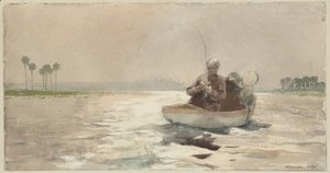 Winslow Homer - Bass Fishing, Florida